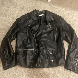 Zara black biker jacket, size 13/14 kids